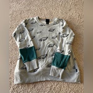 NFL Philadelphia Eagles Crew Sweater